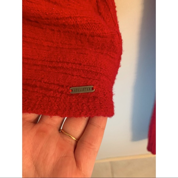 Hollister faux wrap ribbed knit sweater - Picture 7 of 8